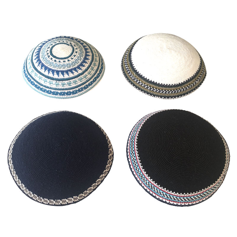 כיפות סרוגות עבודת יד גדולות