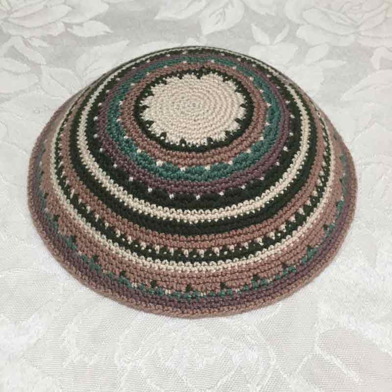 כיפה עבודת יד 15 ס"מ דגם 269