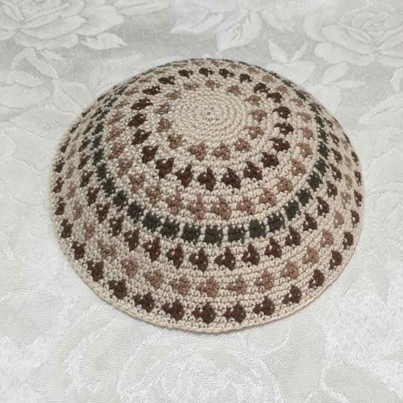 כיפה עבודת יד 15 ס"מ דגם 272