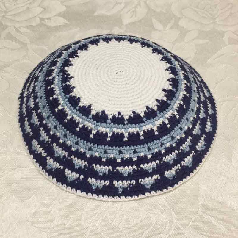 כיפה עבודת יד 15.5 ס"מ דגם 292