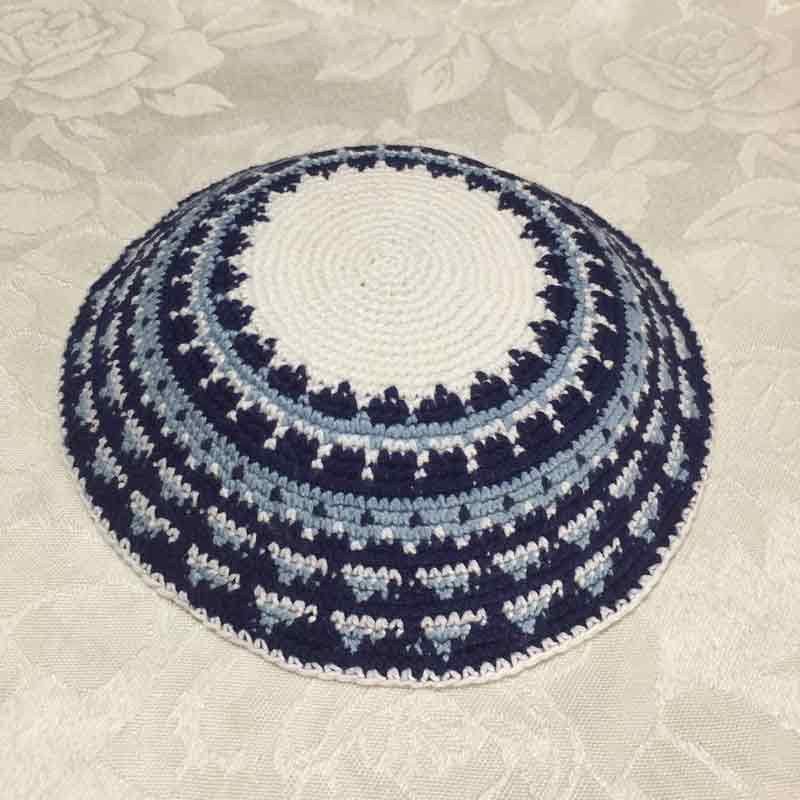 כיפה עבודת יד 15.5 ס"מ דגם 293