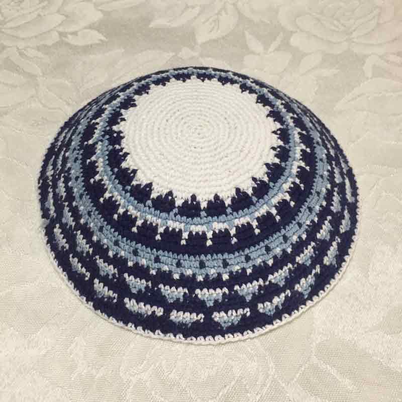 כיפה עבודת יד 15.5 ס"מ דגם 313