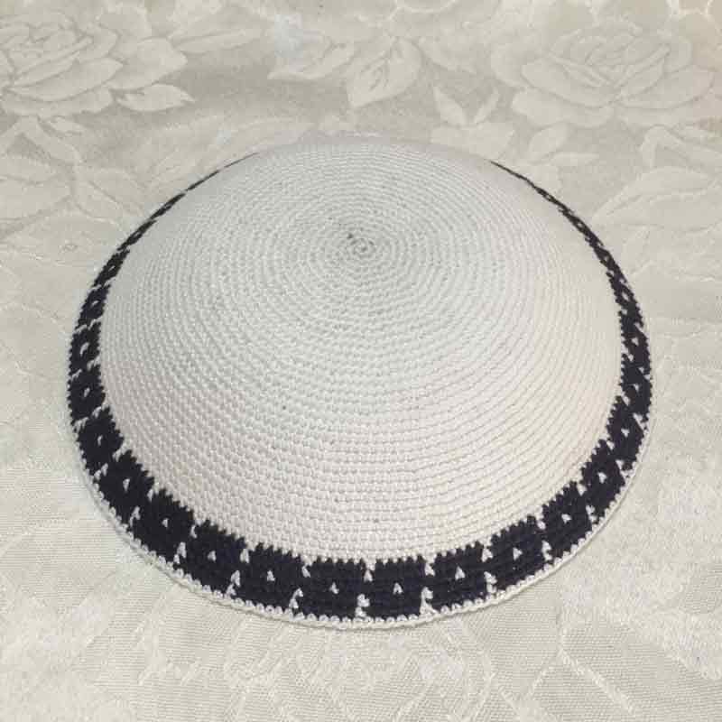 כיפה עבודת יד 16 ס"מ דגם 362