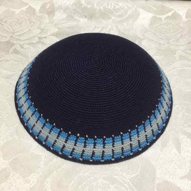 כיפה עבודת יד 17.5 ס"מ דגם 462