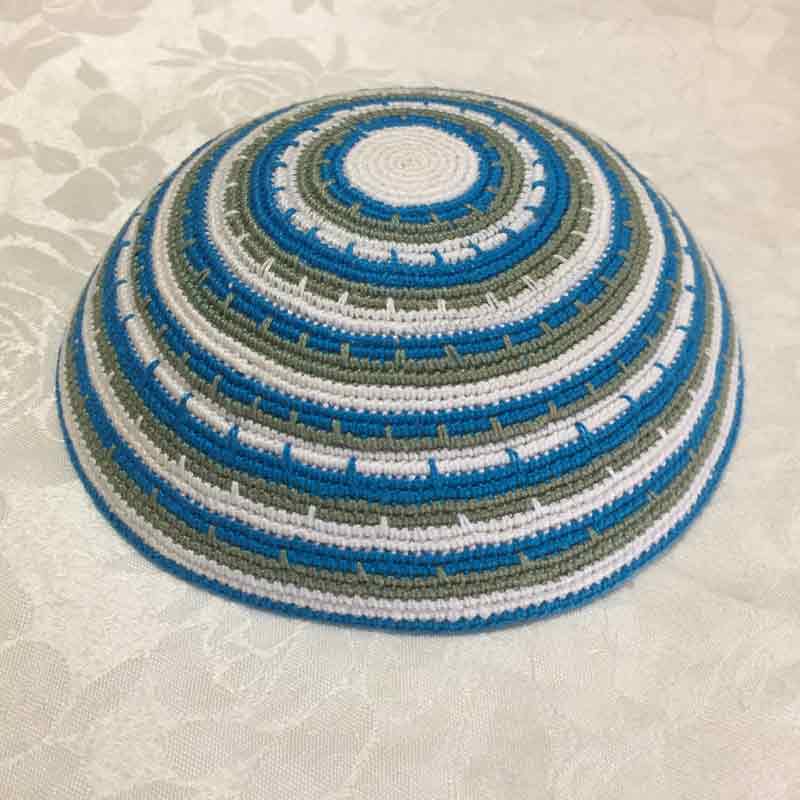 כיפה עבודת יד 19 ס"מ דגם 89