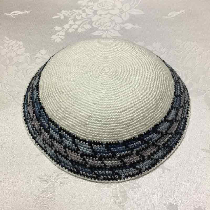 כיפה עבודת יד 19.5 ס"מ דגם 559