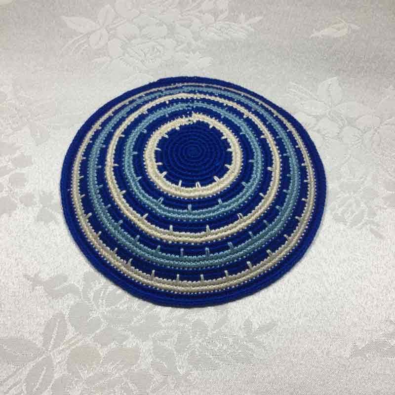 כיפה סרוגה עבודת יד