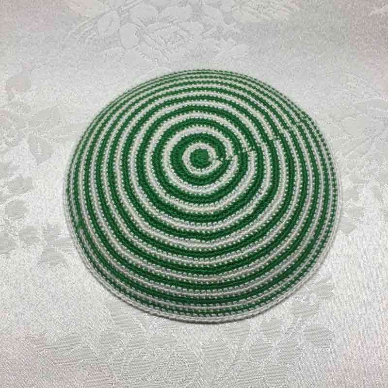 כיפה סרוגה עבודת יד