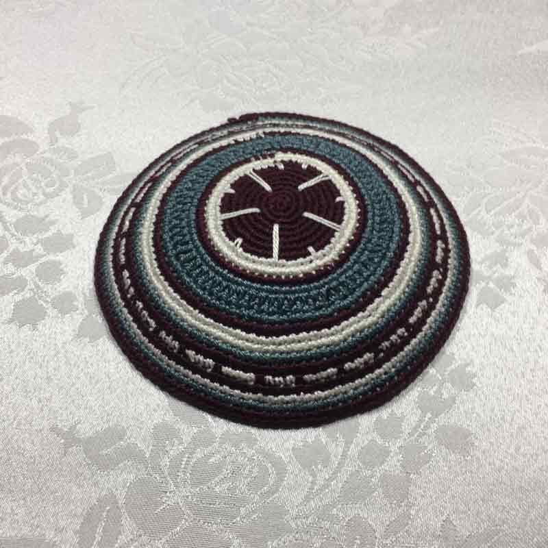 כיפה סרוגה עבודת יד