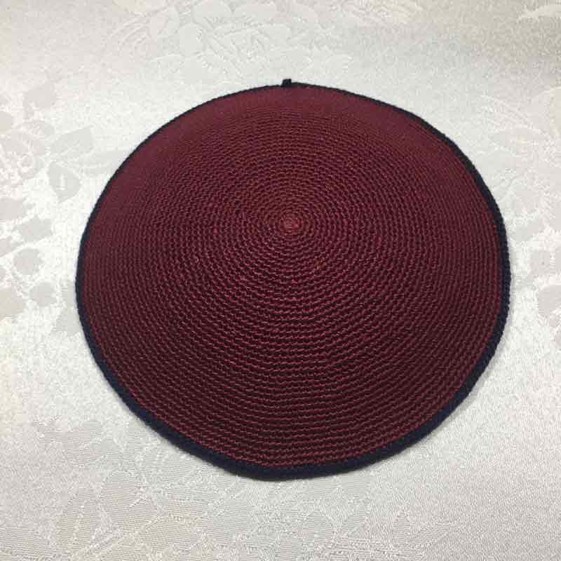 כיפה סרוגה עבודת יד