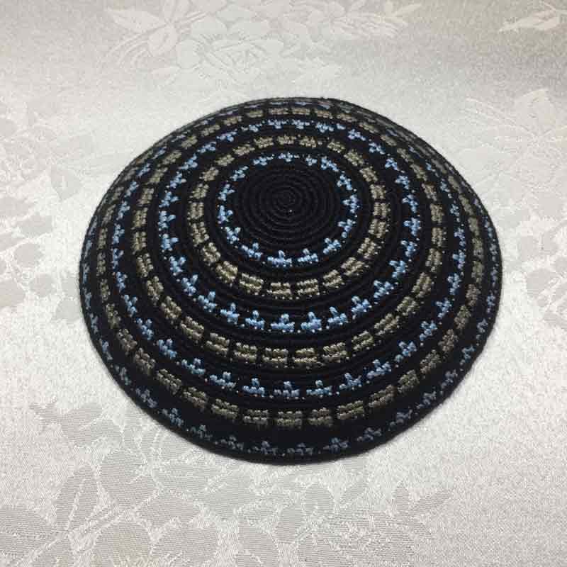 כיפה סרוגה עבודת יד