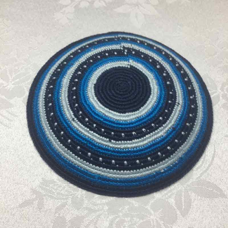 כיפה סרוגה עבודת יד