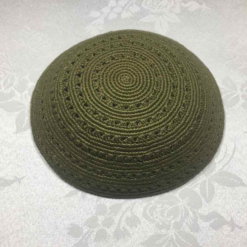 כיפה סרוגה עבודת יד