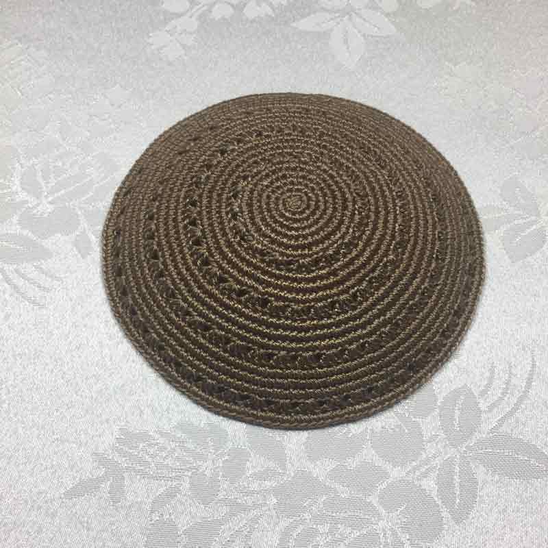 כיפה סרוגה עבודת יד