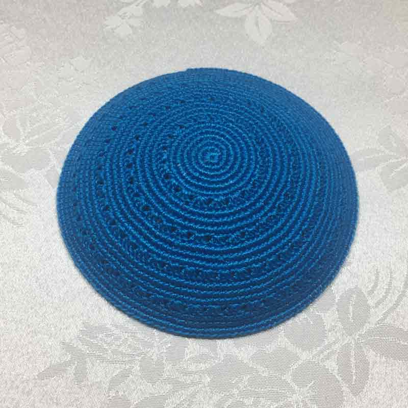 כיפה סרוגה עבודת יד