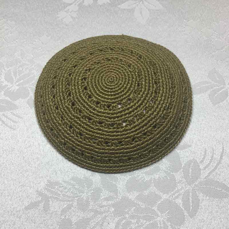 כיפה סרוגה עבודת יד