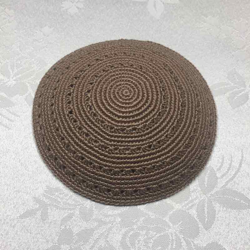 כיפה סרוגה עבודת יד