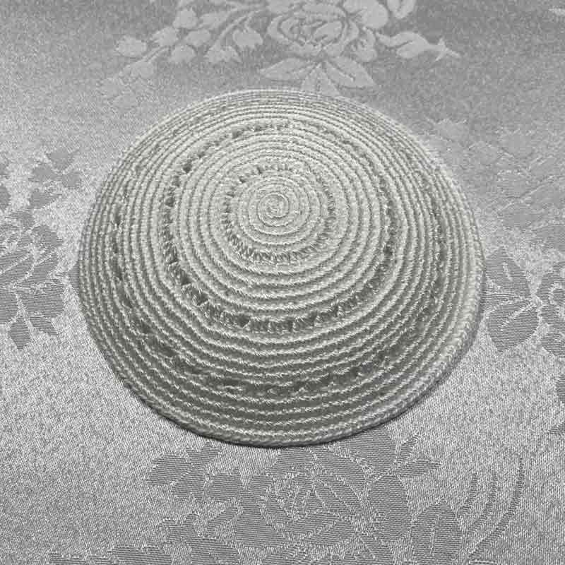 כיפה סרוגה עבודת יד