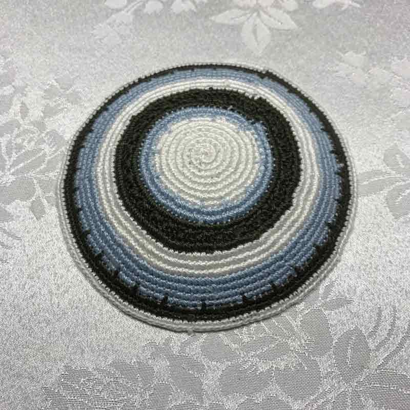 כיפה סרוגה עבודת יד