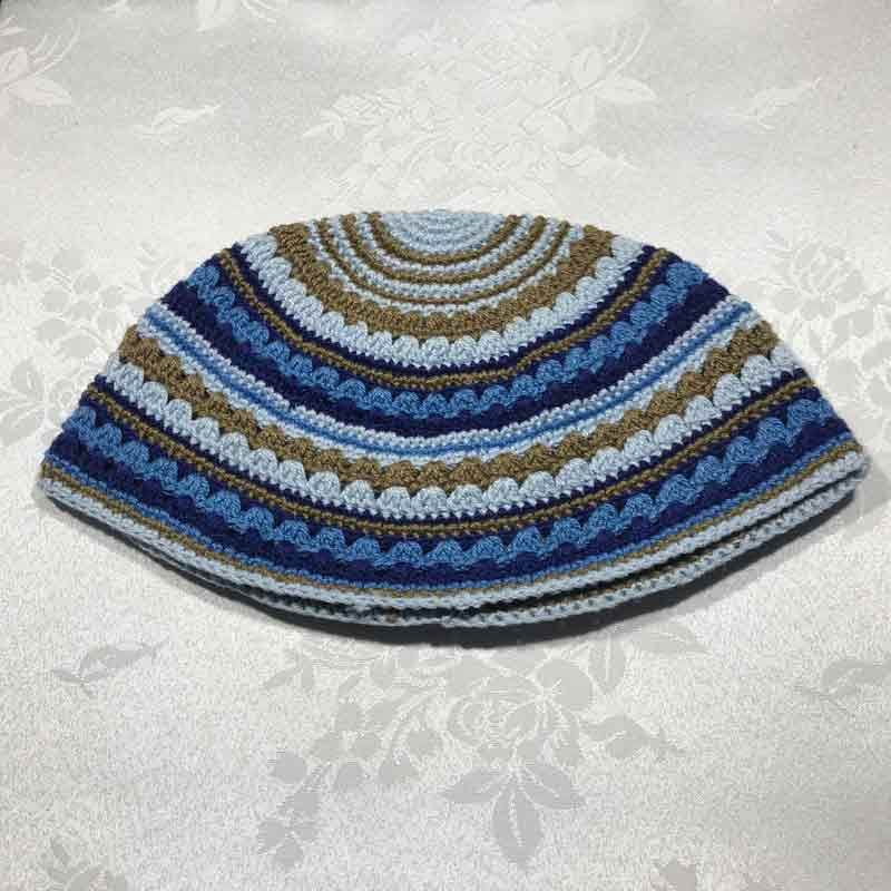 כיפה סרוגה עבודת יד