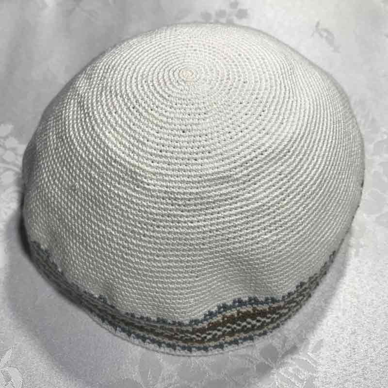 כיפה סרוגה עבודת יד