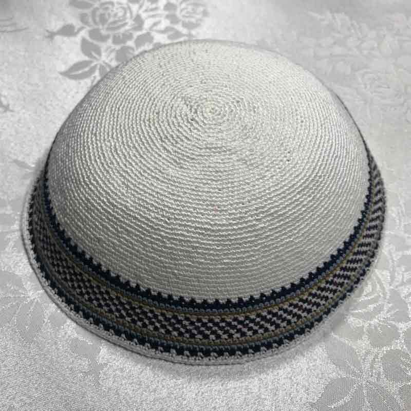 כיפה סרוגה עבודת יד