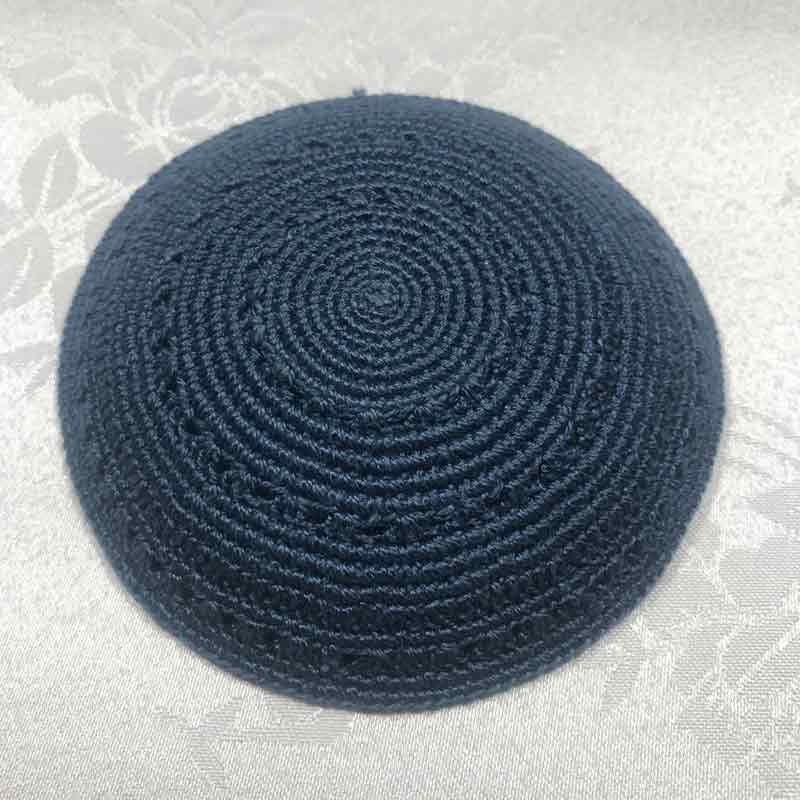 כיפה סרוגה עבודת יד