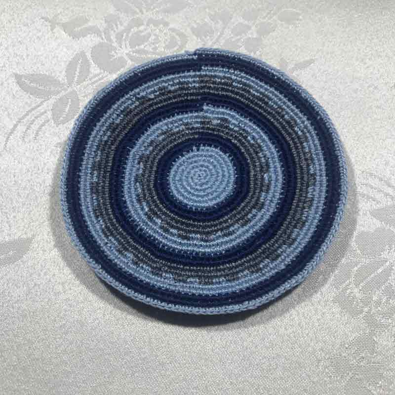 כיפה סרוגה עבודת יד