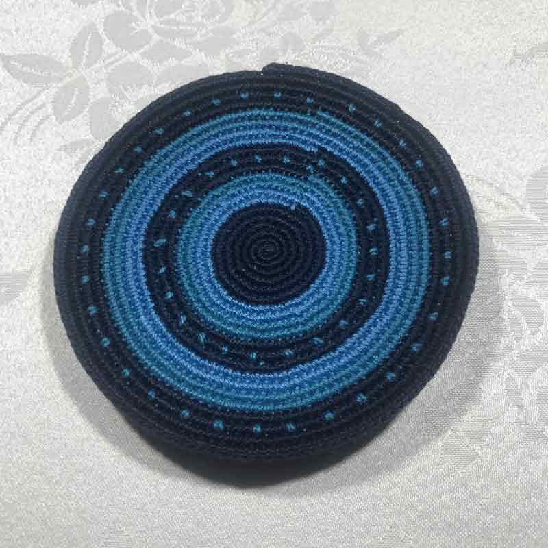 כיפה סרוגה עבודת יד