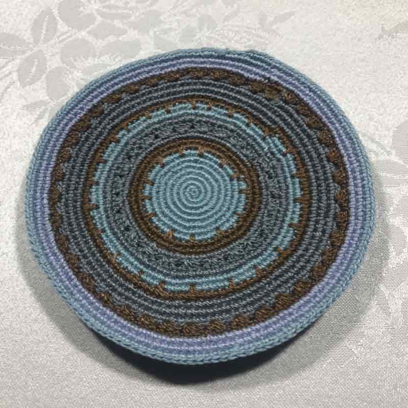 כיפה סרוגה עבודת יד