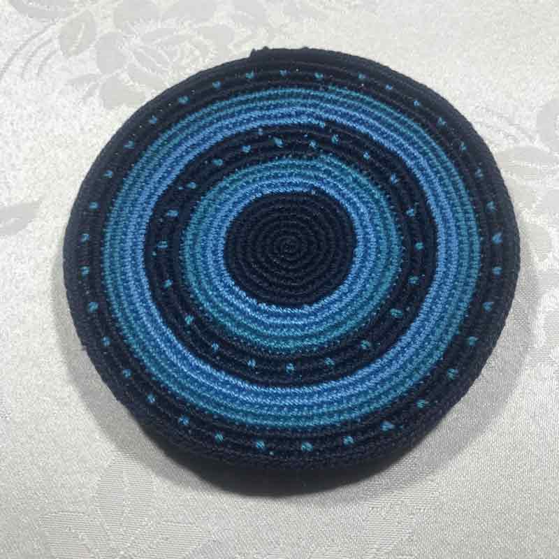 כיפה סרוגה עבודת יד