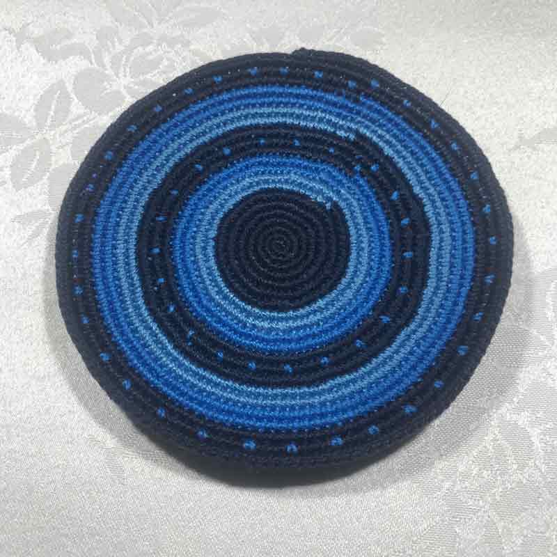 כיפה סרוגה עבודת יד