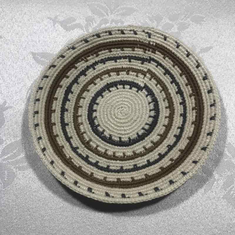 כיפה סרוגה עבודת יד