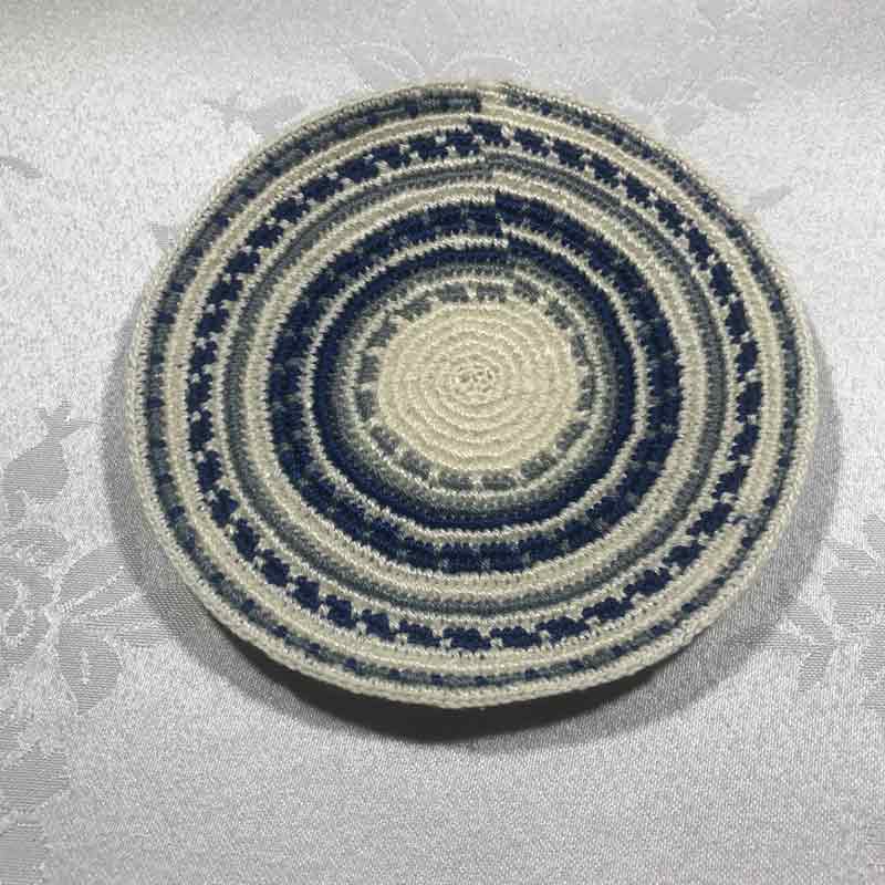 כיפה סרוגה עבודת יד