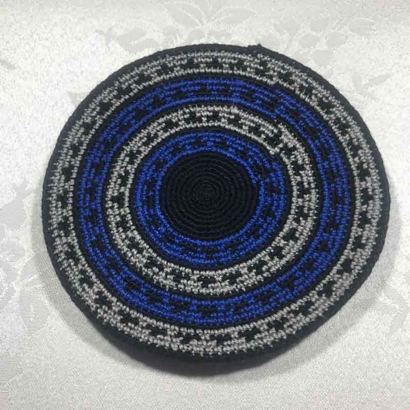 כיפה סרוגה עבודת יד