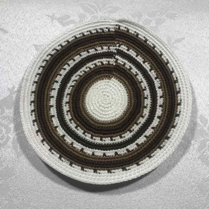 כיפה סרוגה עבודת יד