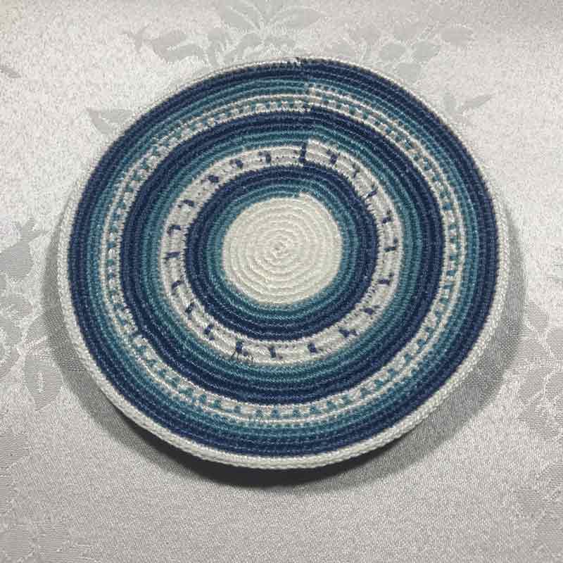 כיפה סרוגה עבודת יד