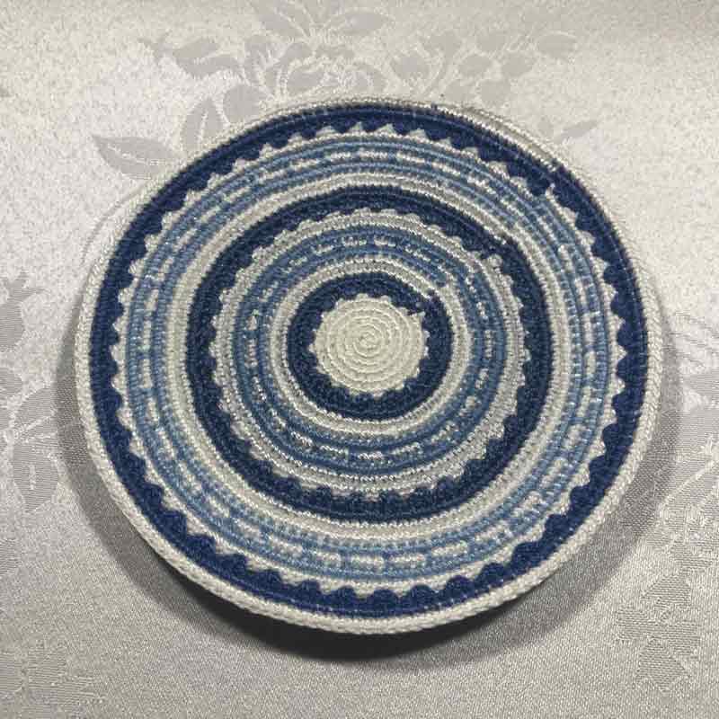 כיפה סרוגה עבודת יד