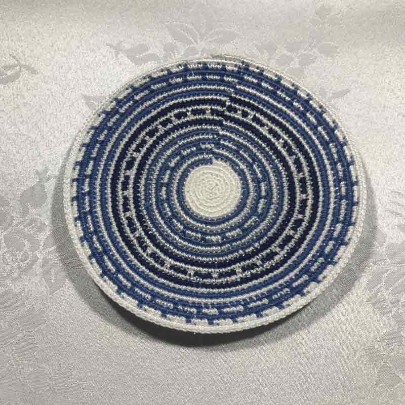 כיפה סרוגה עבודת יד