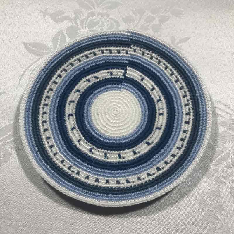 כיפה סרוגה עבודת יד