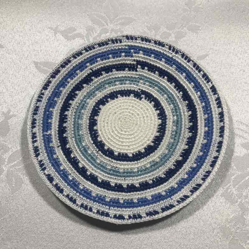 כיפה סרוגה עבודת יד