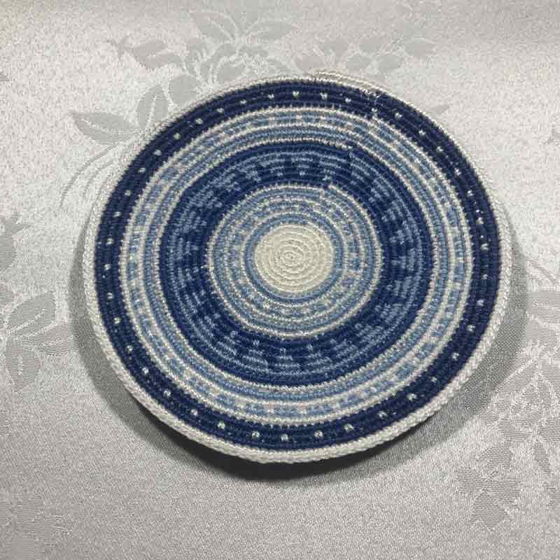 כיפה סרוגה עבודת יד