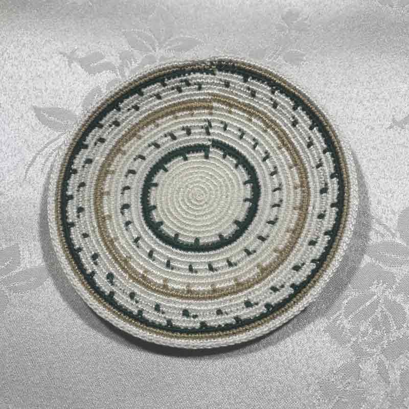 כיפה סרוגה עבודת יד