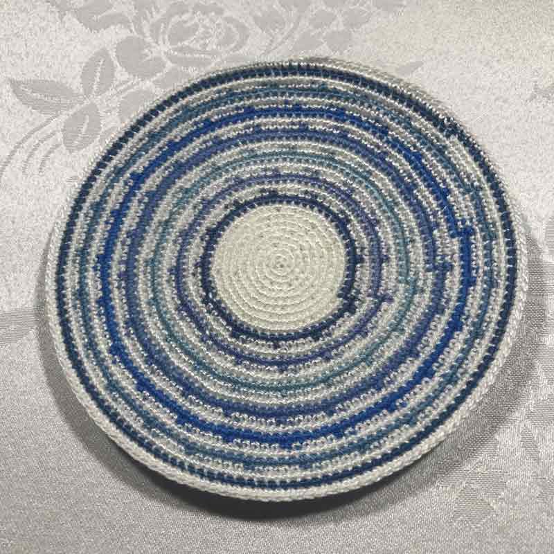 כיפה סרוגה עבודת יד