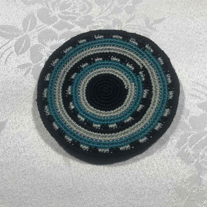 כיפה סרוגה עבודת יד