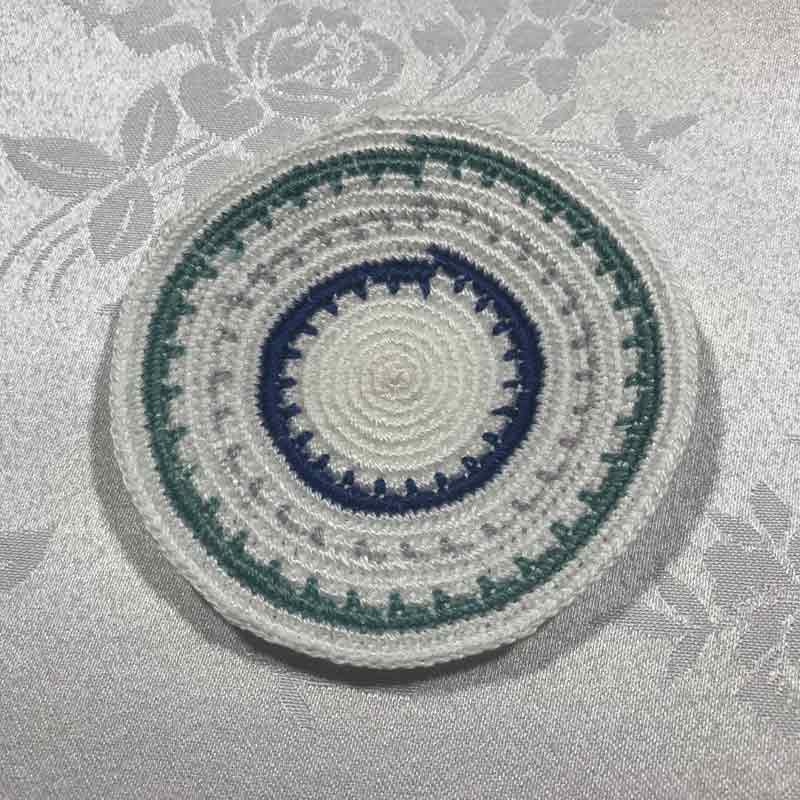 כיפה סרוגה עבודת יד