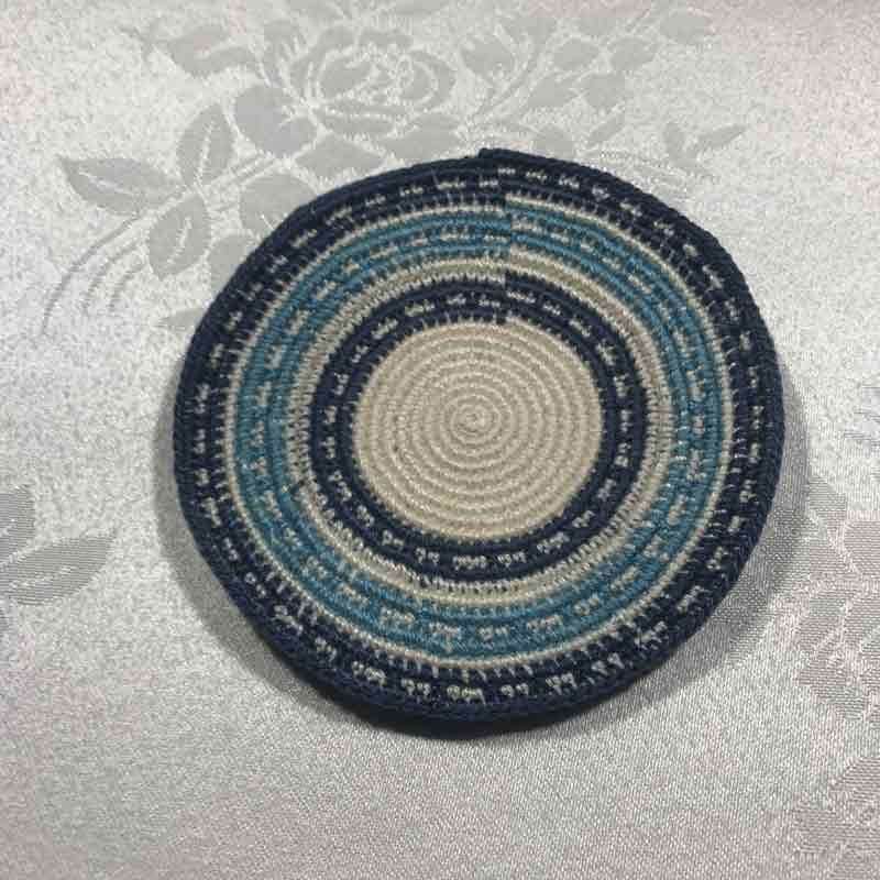 כיפה סרוגה עבודת יד