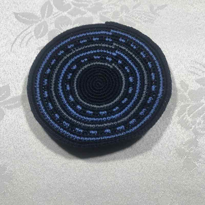 כיפה סרוגה עבודת יד